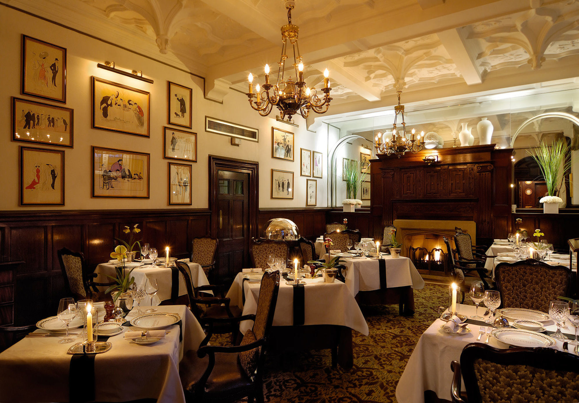 Milestone Hotel Kensington Londra Restaurant foto